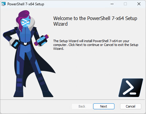 Installing PowerShell 7
